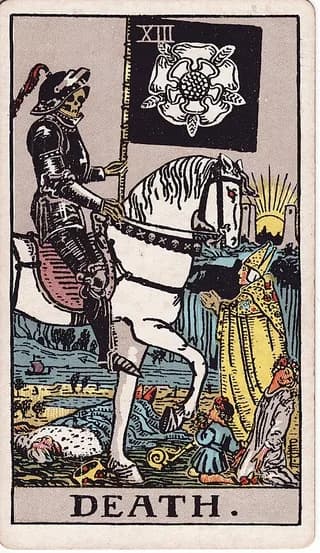 Death upright