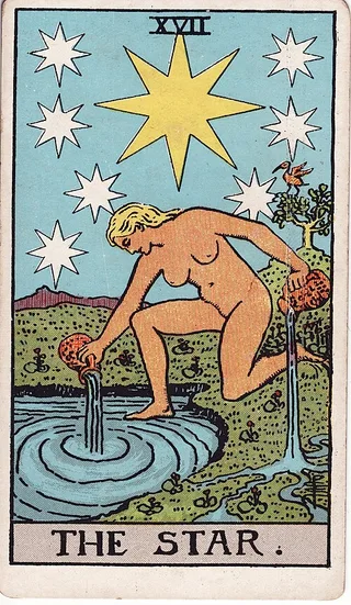 5. Conscious goal: The Star, upright